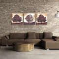 Multi-panel Natural Trees Canvas Print Decor For Living Room Ready to Hang